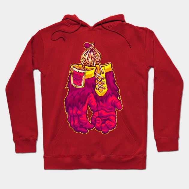 GORILLA GLOVES Hoodie by beastpop